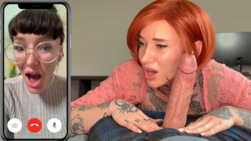 Step Mom Gets Caught Gawking At Son’s Morning Wood while FaceTiming Step Aunt