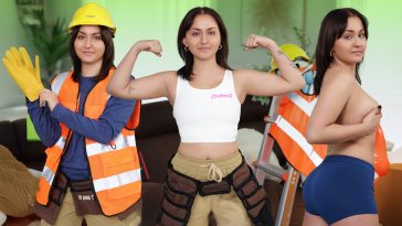 This is No Place for a Woman, But My Tomboy Stepdaughter Can Earn My Respect With Her Pussy