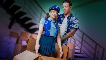 Why Did You Order a Sex Doll That Looks Like Me?! Little Mailwoman Gets a Big Package